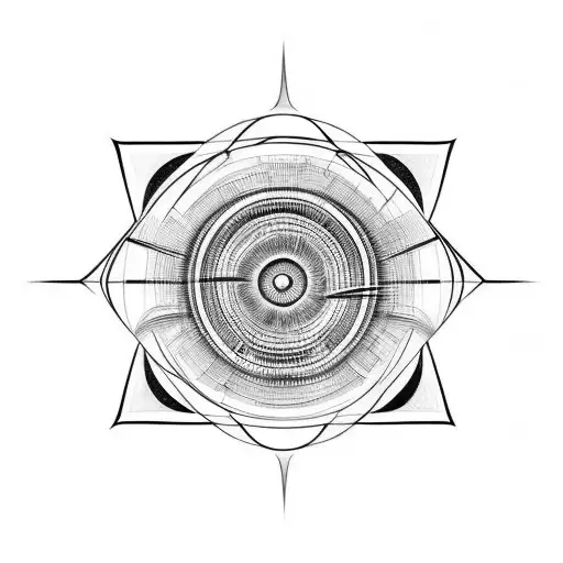 toroid, Tesla,universe,shoulder,3d,realistic  tattoo design idea