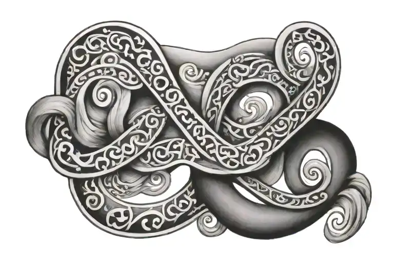 Heidi, infinity symbol, 10/22/84 - 11/4/22, I'm good tattoo design idea