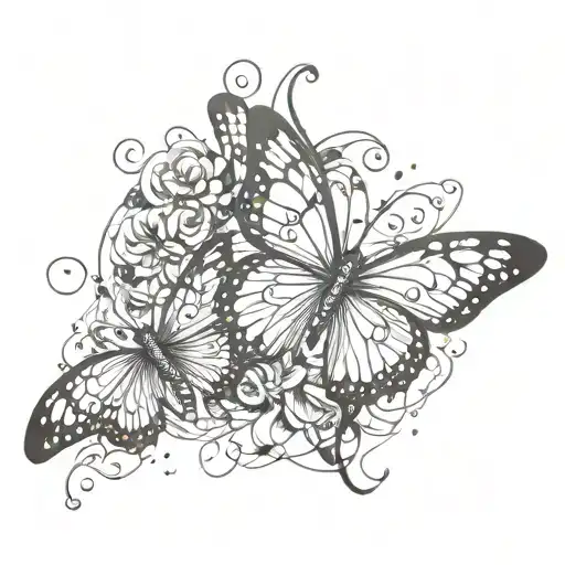 Butterfly Effect inspired tattoo design tattoo design idea