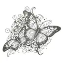 Butterfly Effect inspired tattoo design tattoo design idea