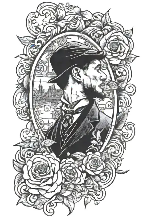 peaky blinders tattoo tattoo design idea