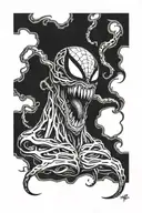 venom dr tattoo design idea