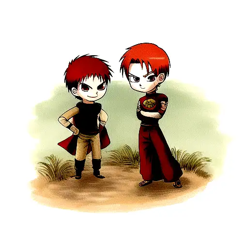 gaara tattoo design idea