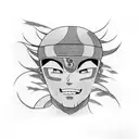 gaara tattoo design idea