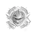 car company logo tattoo design idea