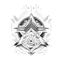 car company logo tattoo design idea