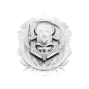 car company logo tattoo design idea