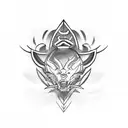 car company logo tattoo design idea