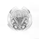 car company logo tattoo design idea