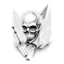 Grim Reaper tattoo design idea