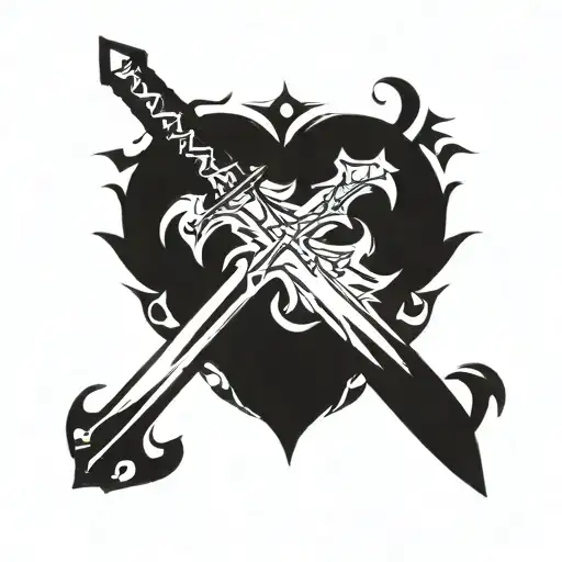 all fire emblem swords tattoo design idea