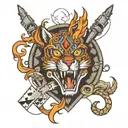 Ace Trap tattoo design idea