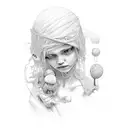 mother has had multiple miscarriages  tattoo design idea