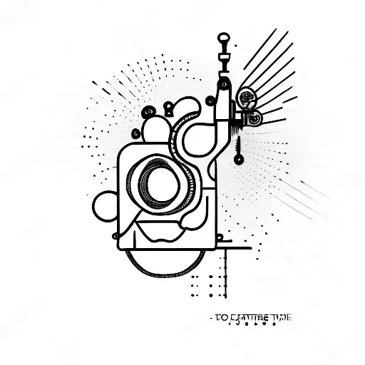 morse code tattoo design idea