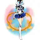 sailor moon senshis tattoo design idea