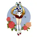sailor moon senshis tattoo design idea