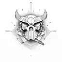 brotherhood of steel tattoo design idea