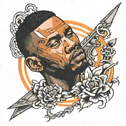 Frank ocean channel orange  tattoo design idea