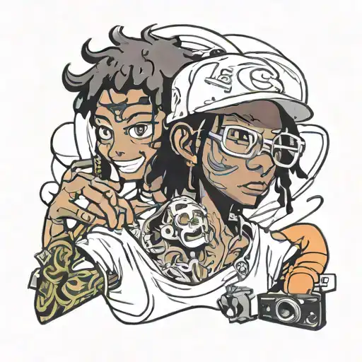 channel orange  tattoo design idea