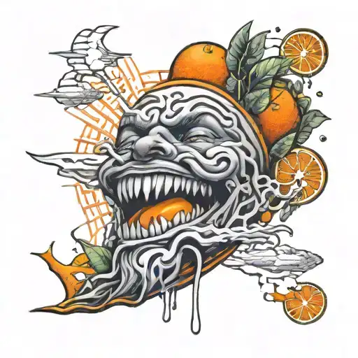 channel orange  tattoo design idea