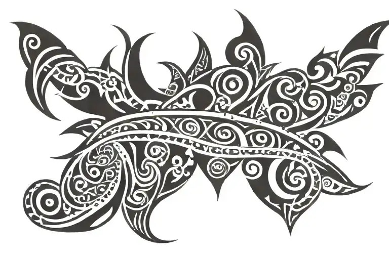tribal band tattoo tattoo design idea