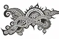 tribal band tattoo tattoo design idea