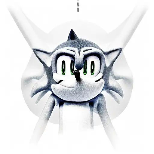 Sonic tattoo design idea