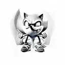 Sonic tattoo design idea