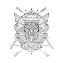 Peruvian culture  tattoo design idea