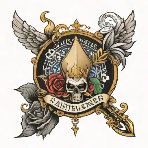 every saint has a past and every sinner has a future tattoo tattoo design idea