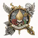 every saint has a past and every sinner has a future tattoo tattoo design idea