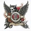 every saint has a past and every sinner has a future tattoo tattoo design idea