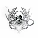 Venom Marvel tattoo design idea