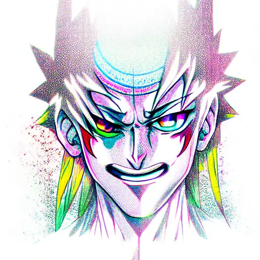 hisoka tattoo design idea