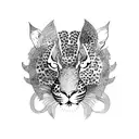 Animal Print tattoo design idea