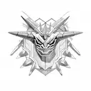 aggron tattoo design idea