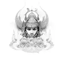 ARJUNA tattoo design idea