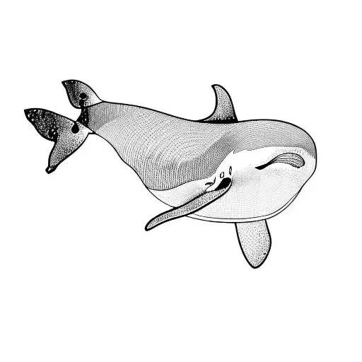 orca whale tattoo design idea