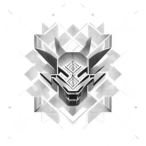 cyber tattoo design idea