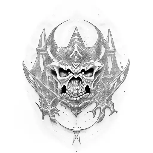 aggrogoth tattoo design idea