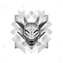 cyber tattoo design idea