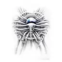 facehugger tattoo design idea