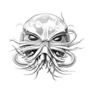 facehugger tattoo design idea