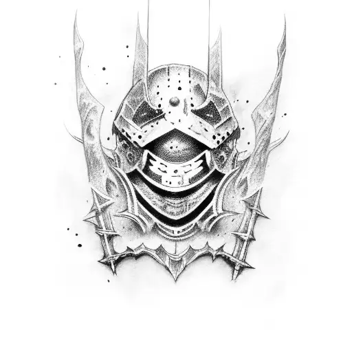 dark souls tattoo design idea