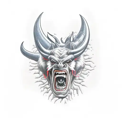 Tasmania devil  tattoo design idea