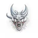 Tasmania devil  tattoo design idea