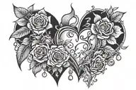 Love Hurts  tattoo design idea