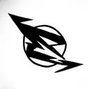 Lightning Bolt tattoo design idea