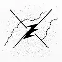 Lightning Bolt tattoo design idea