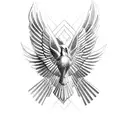 mockingjay tattoo design idea